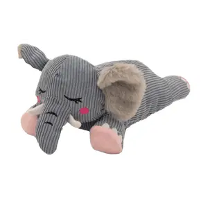 ZippyPaws Snooziez with Shhhqueakers - Elephant