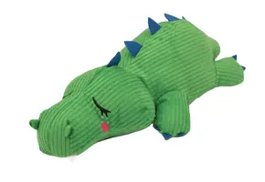 ZippyPaws Snooziez with Shhhqueakers – Alligator