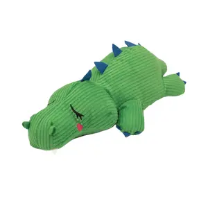 ZippyPaws Snooziez with Shhhqueakers – Alligator