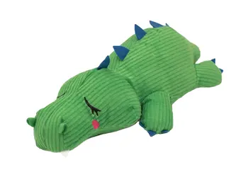 ZippyPaws Snooziez with Shhhqueakers – Alligator