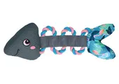 Coolpets Pull Me! Fishy Rope Flamingo