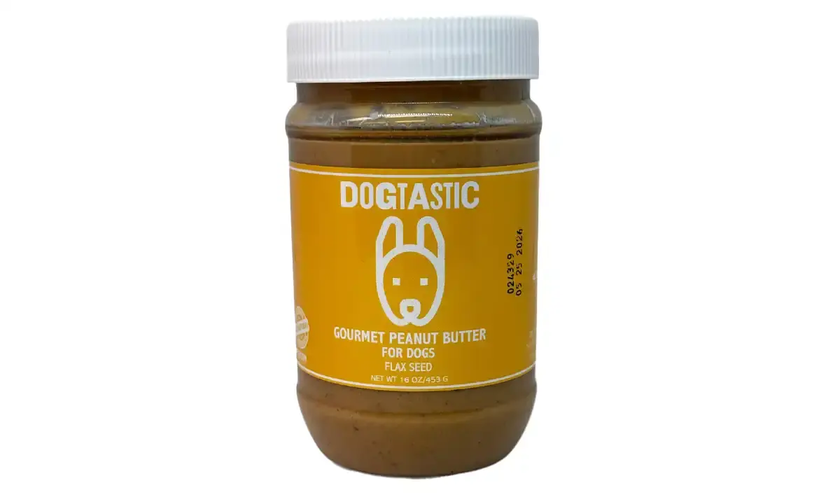 Dogtastic Peanut Butter for Dogs Flax Seed