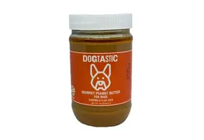 Dogtastic Peanut Butter for Dogs Pumpkin & Flax Seed