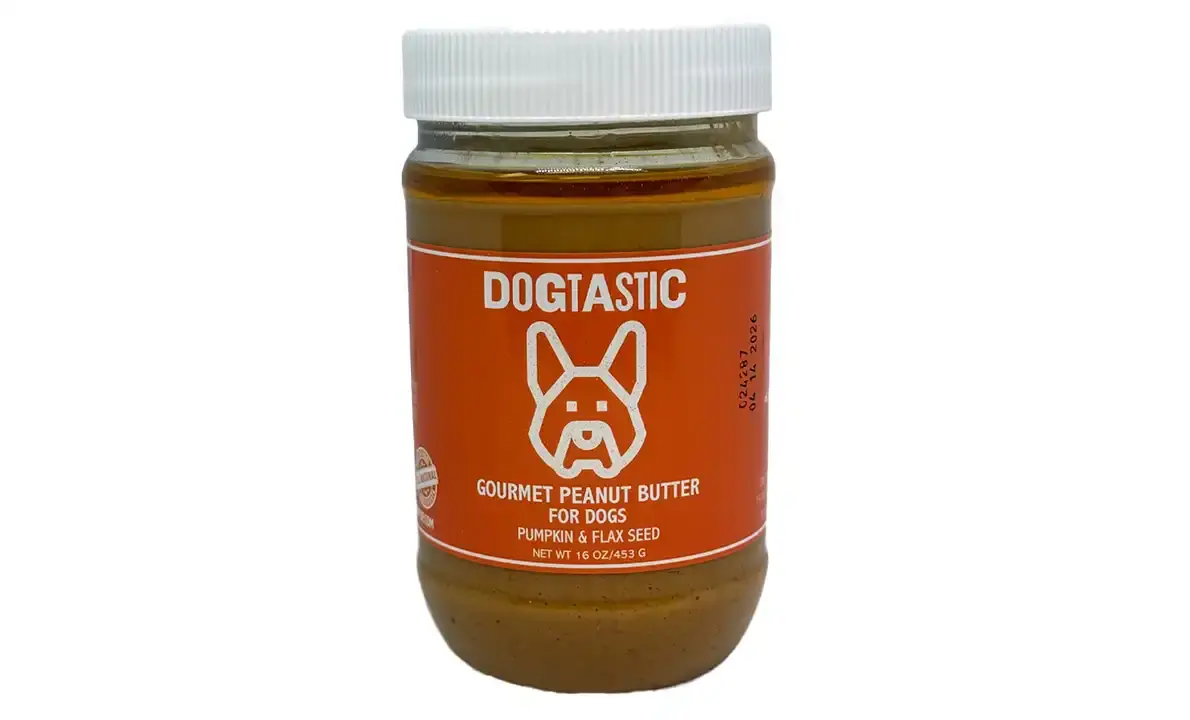 Dogtastic Peanut Butter for Dogs Pumpkin & Flax Seed