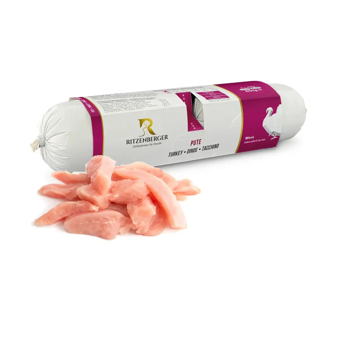 Ritzenberger Menu Kalkoen, Zoete Aardappel en Courgette