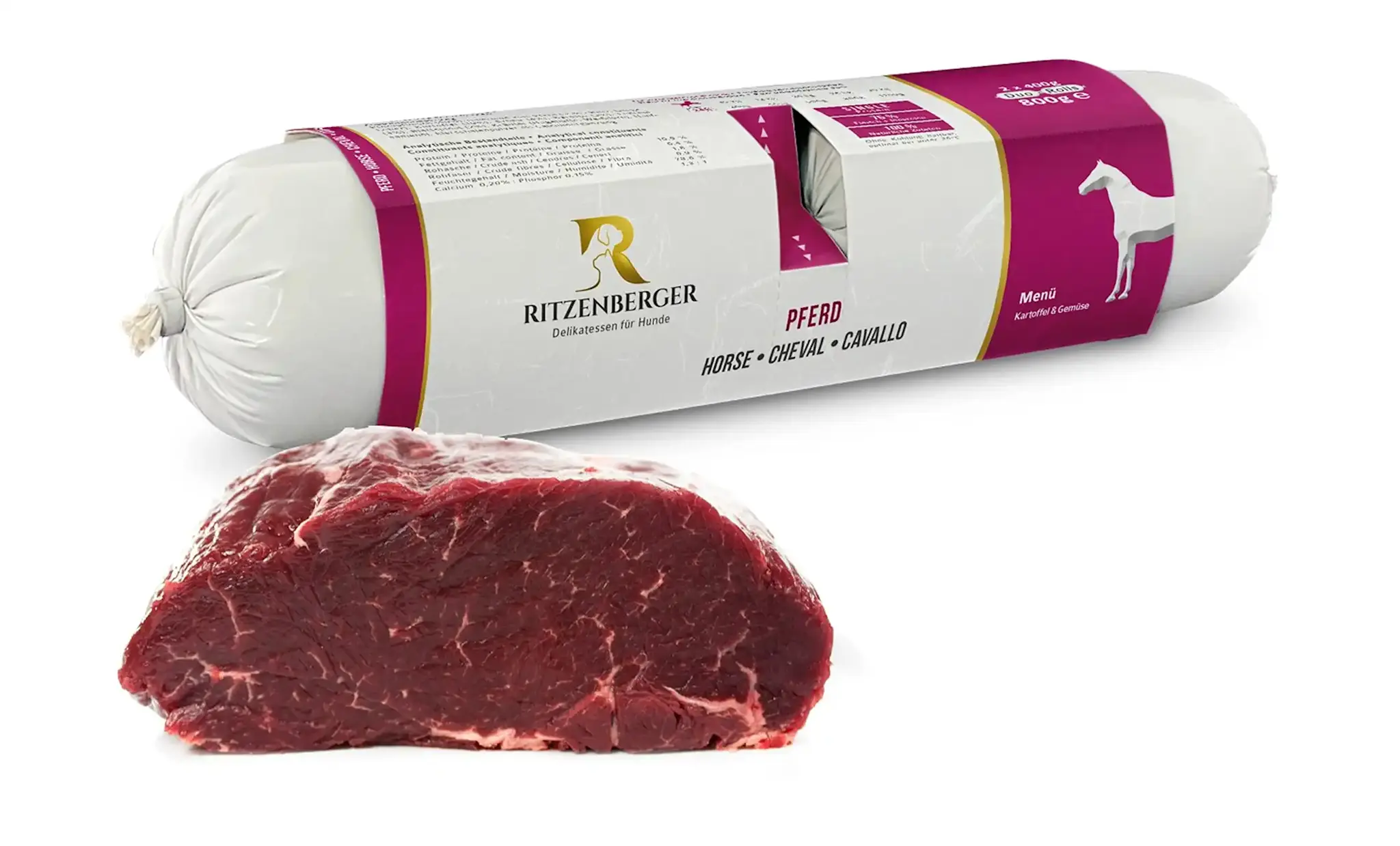 Ritzenberger Menu Paard met Aardappel en Groenten