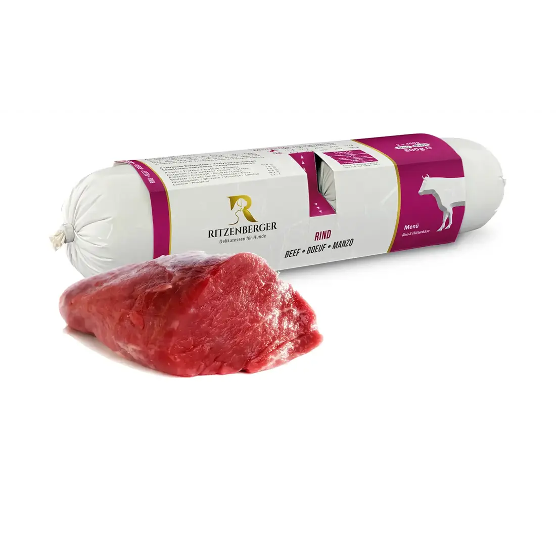 Ritzenberger Menu Rund met Rijst en Hüttenkäse