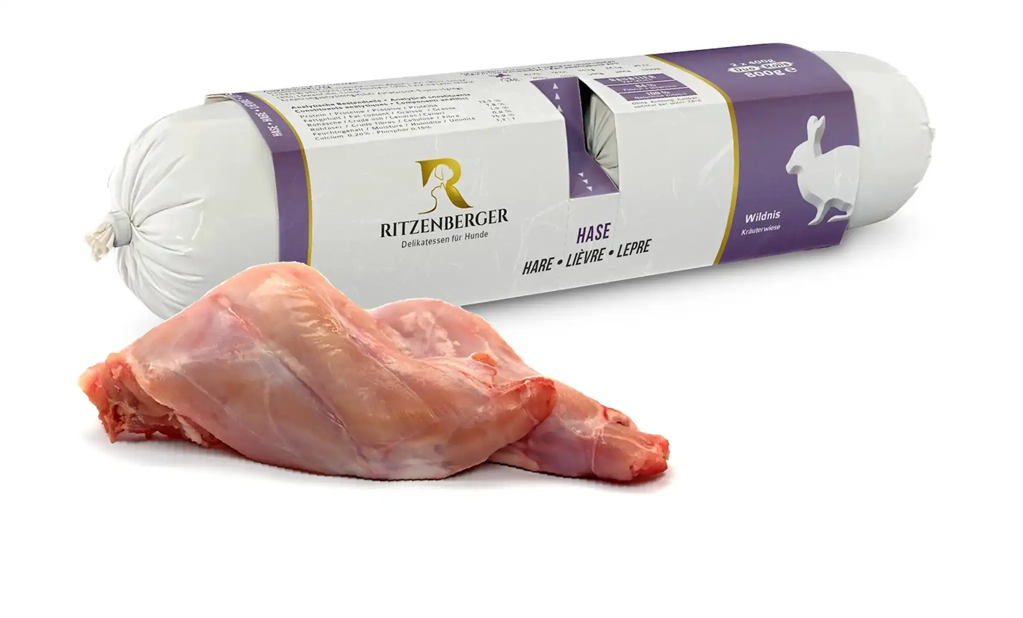 Ritzenberger Wildnis Haas met Kruiden