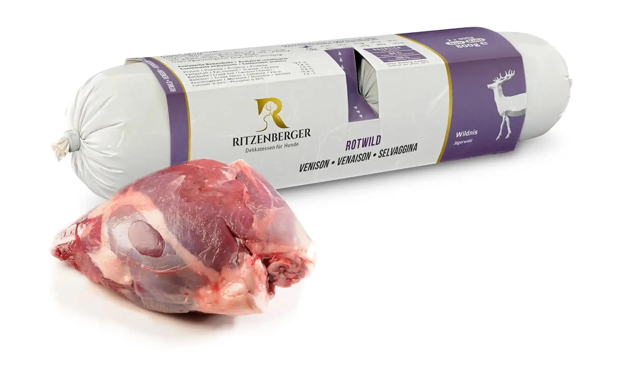 Ritzenberger Wildnis Hert met Wilde Paddestoelen