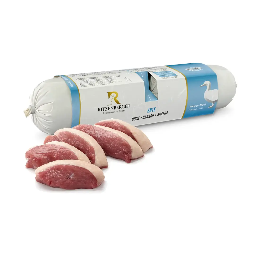 Ritzenberger Puppy Eend met Pompoenrijst