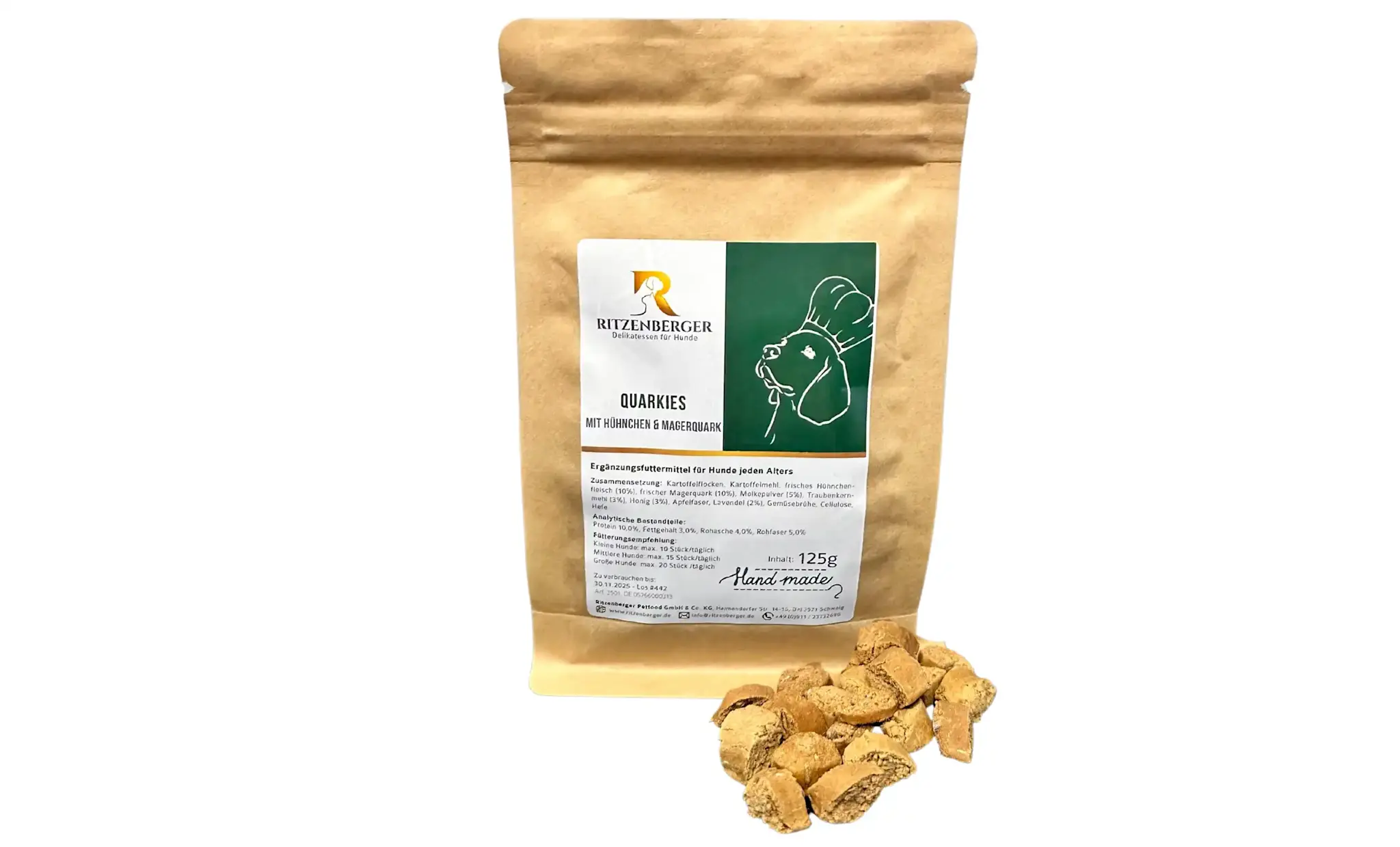 Ritzenberger Koekjes met Kip en Kwark