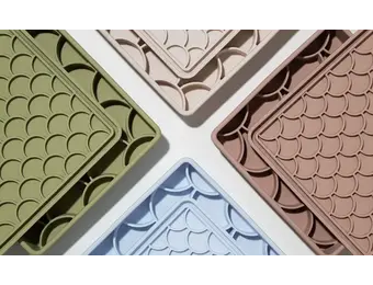 Dogged 3 in 1 Fish Scale Slowfeeder Bowl