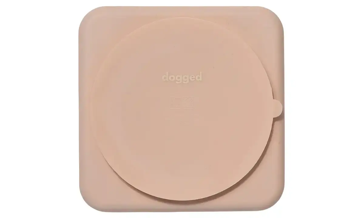 Dogged Chevron Slowfeeder Bowl