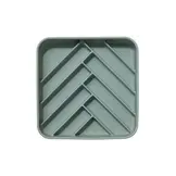 Dogged Chevron Slowfeeder Bowl