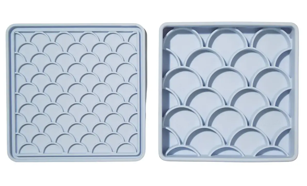 Dogged 3 in 1 Fish Scale Slowfeeder Bowl