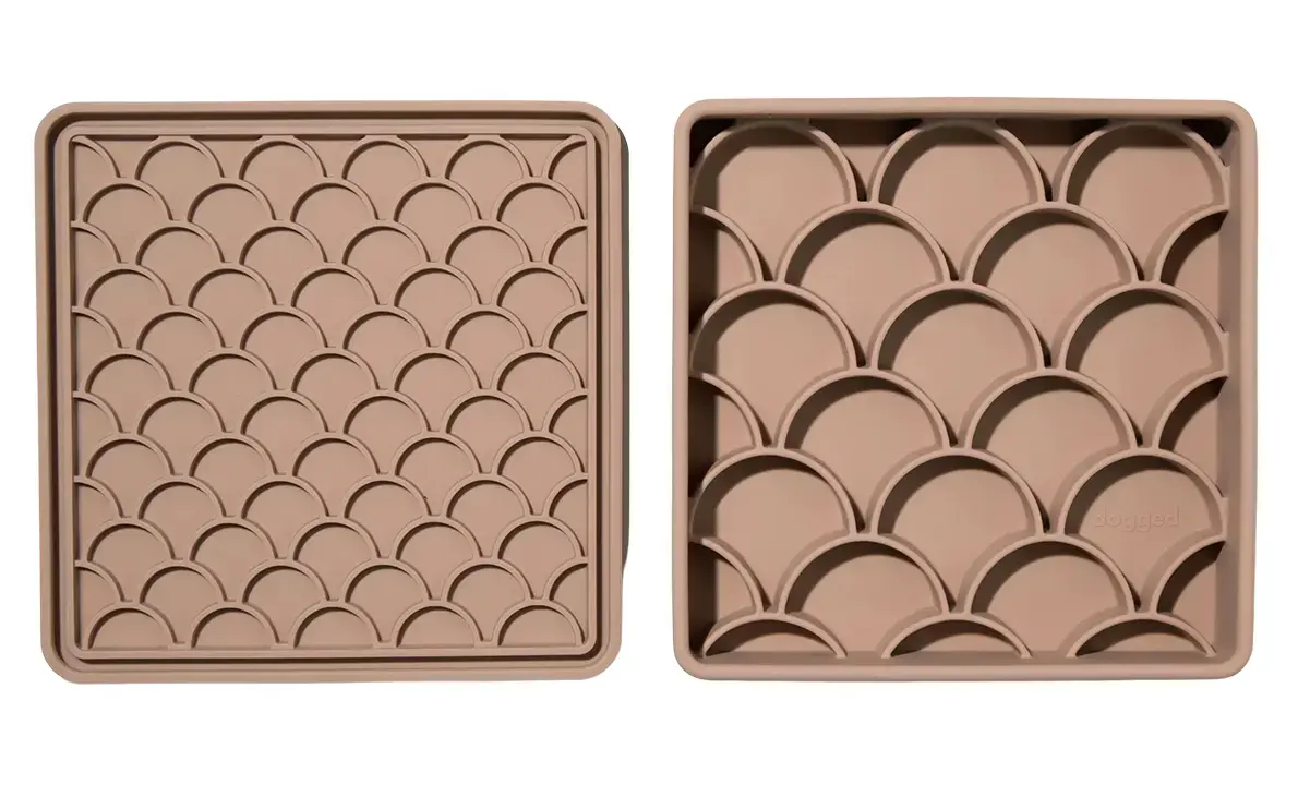 Dogged 3 in 1 Fish Scale Slowfeeder Bowl