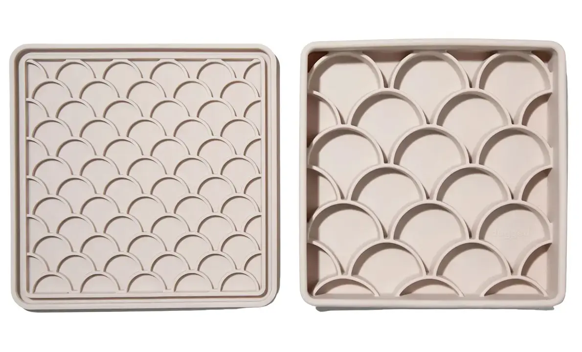 Dogged 3 in 1 Fish Scale Slowfeeder Bowl