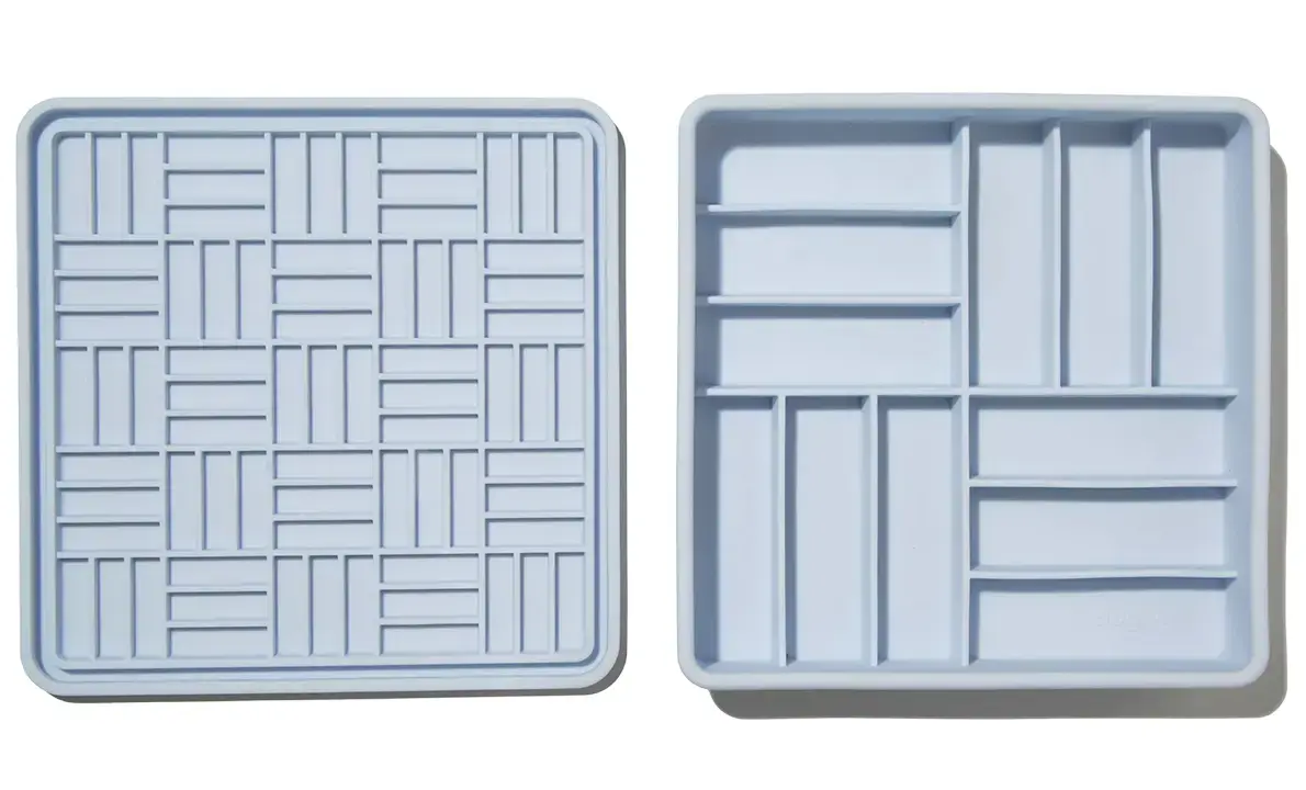 Dogged 3 in 1 Parquet Slowfeeder Bowl