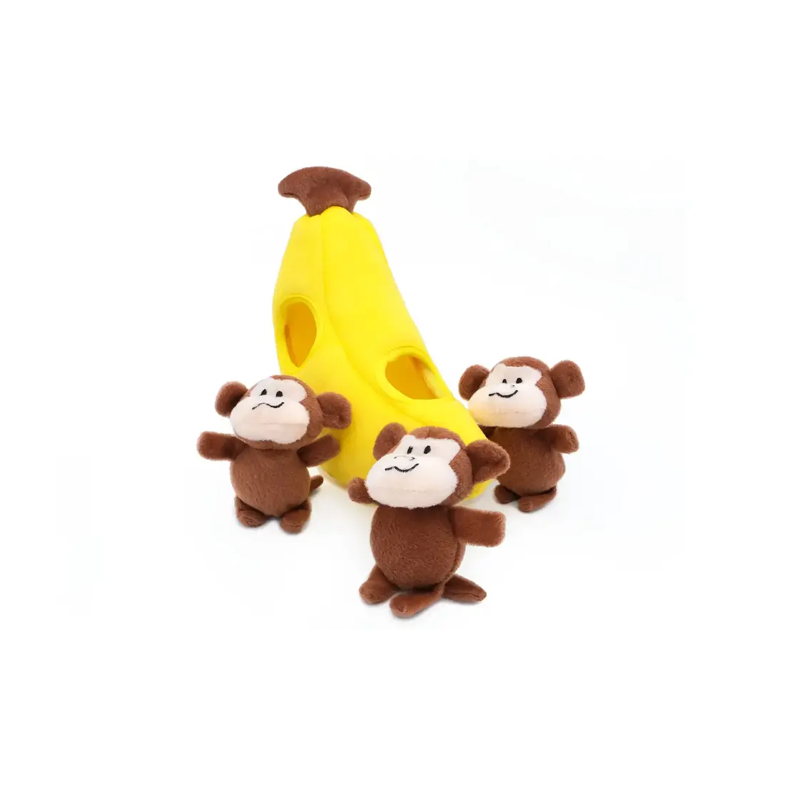 ZippyPaws Burrow Monkey ‘n Banana