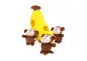 ZippyPaws Burrow Monkey ‘n Banana