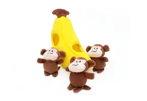 ZippyPaws Burrow Monkey ‘n Banana
