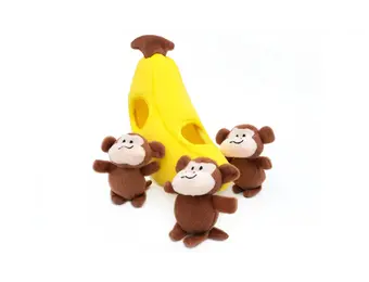 ZippyPaws Burrow Monkey ‘n Banana