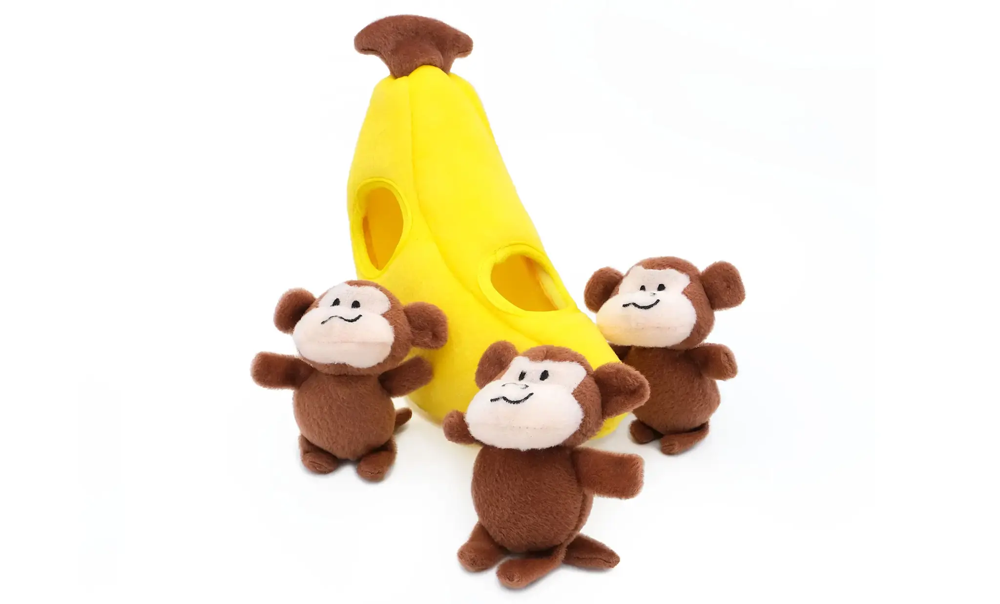 ZippyPaws Burrow Monkey ‘n Banana