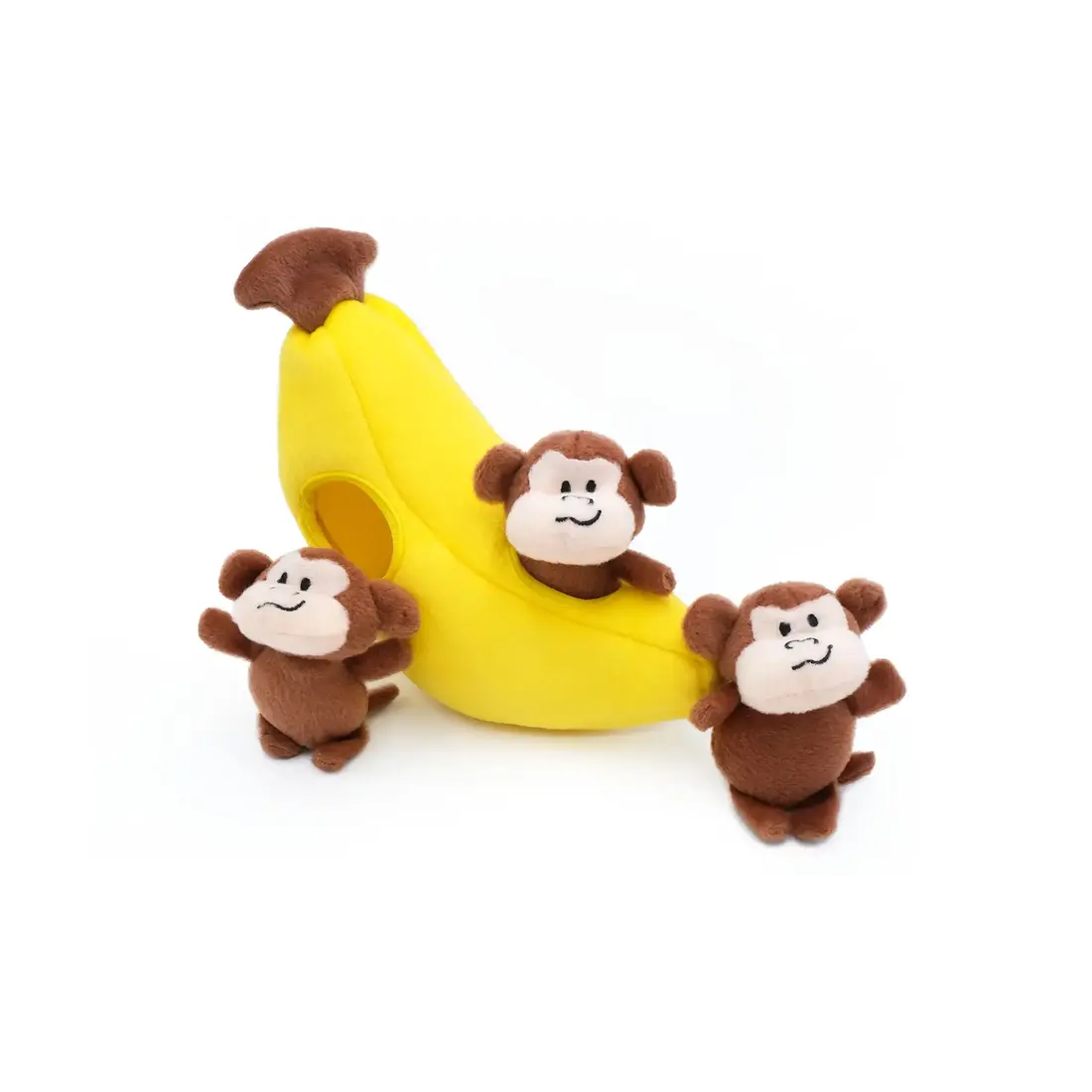 ZippyPaws Burrow Monkey ‘n Banana