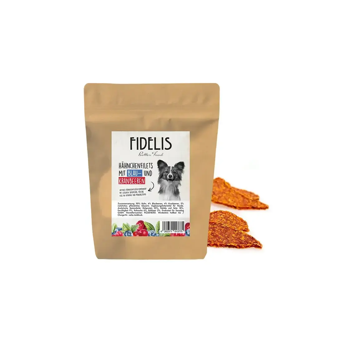 Fidelis Kipfilets met Bosbessen en Cranberries