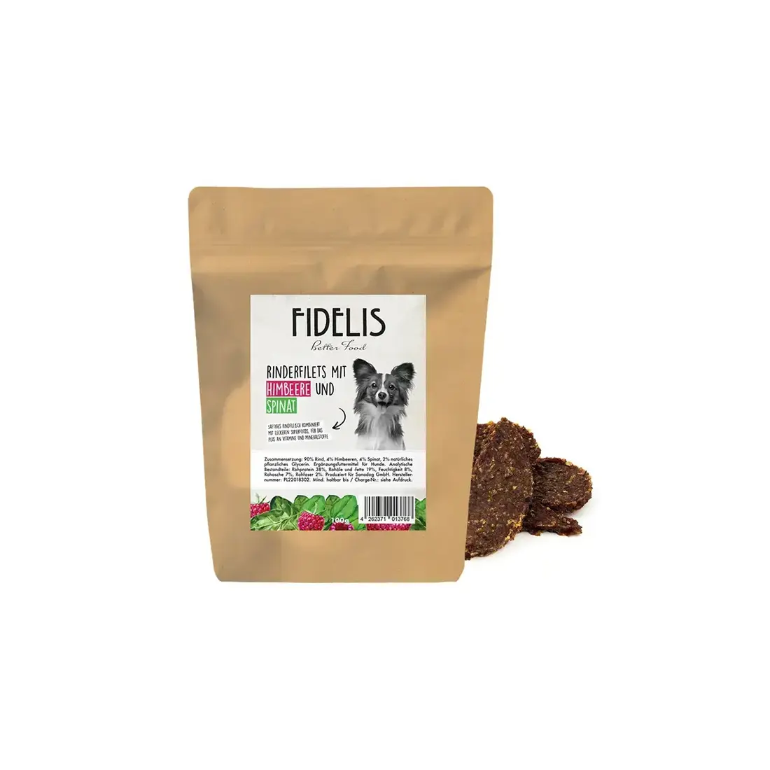 Fidelis Runderfilets met Frambozen en Spinazie