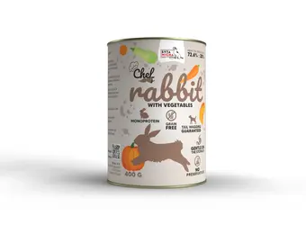 Syta Micha Wet Dog Food Rabbit with Vegetables