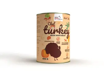 Syta Micha Wet Dog Food Turkey with Vegetables Junior