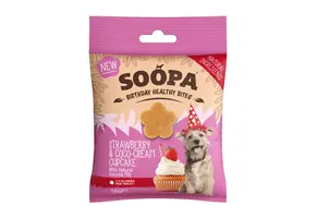 Soopa Strawberry & Coco-Cream Cupcake Healthy Bites
