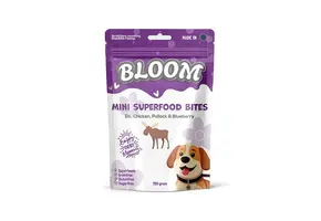 Bloom Mini Superfood Bites Elk, Chicken, Pollack, Blueberry