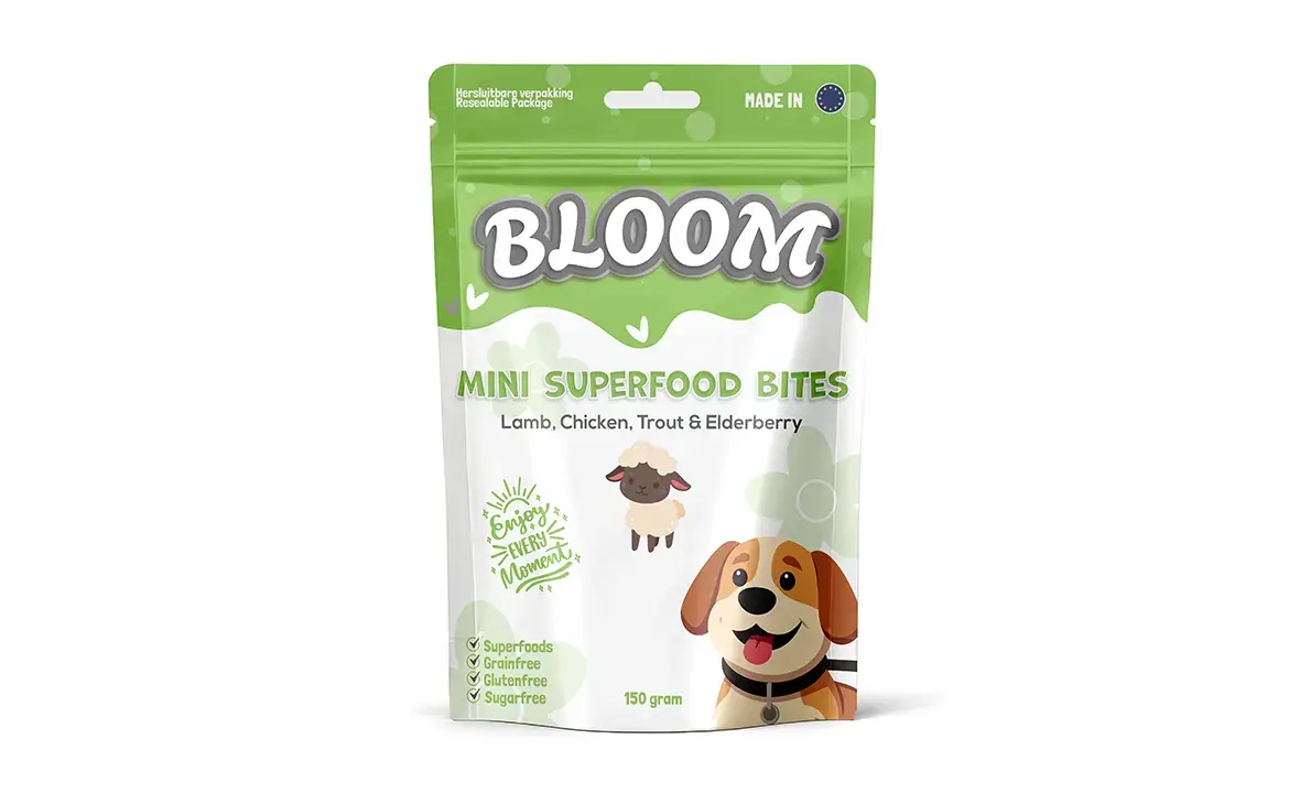 Bloom Mini Superfood Bites Lamb, Chicken, Trout, Elderberry