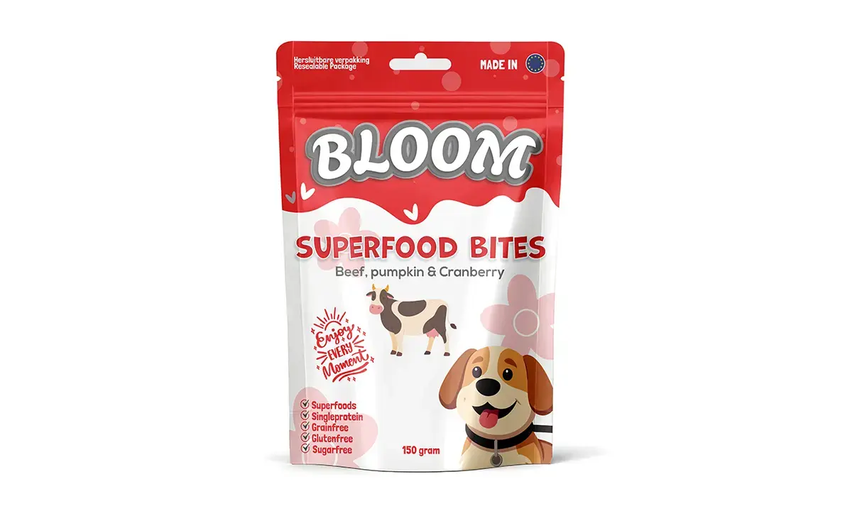 Bloom Superfood Bites Beef, Pumpkin, Cranberry
