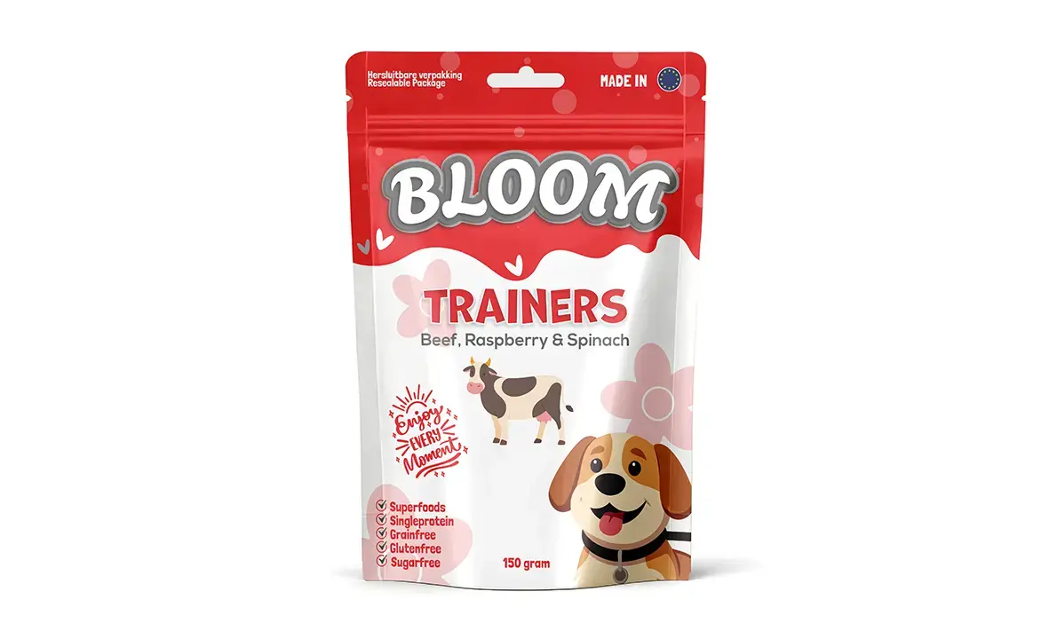 Bloom Trainers Beef, Raspberry, Spinach