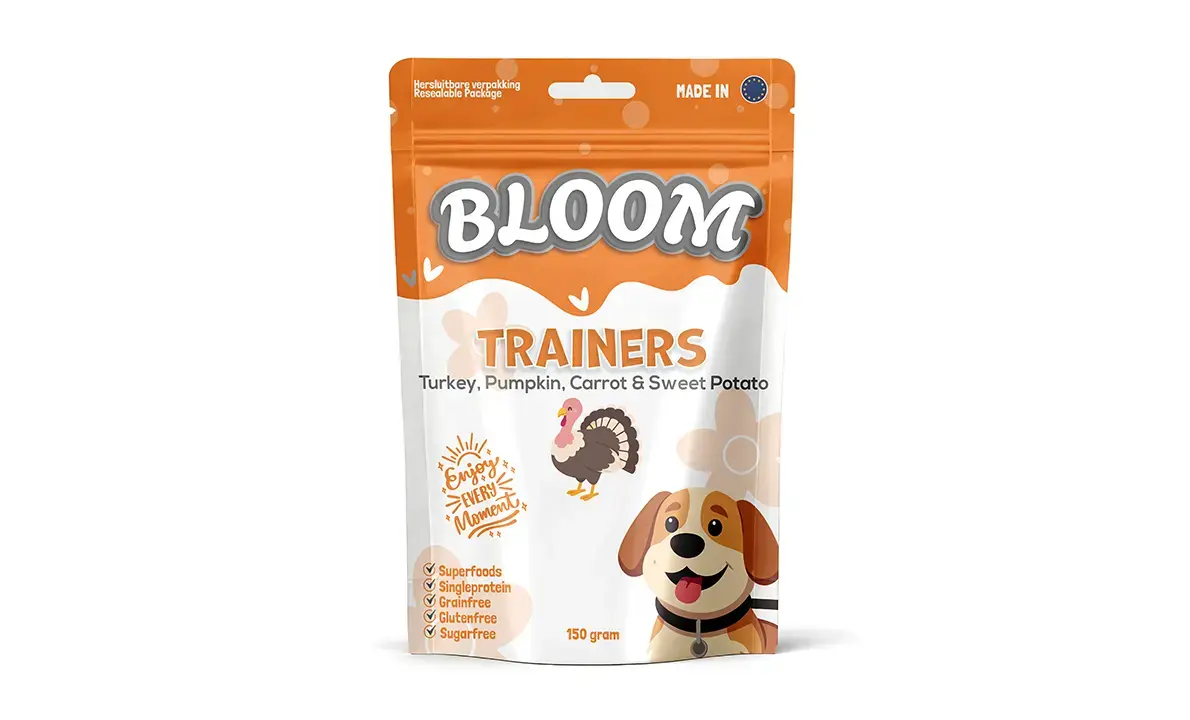 Bloom Trainers Turkey, Pumpkin, Carrot, Sweet Potato