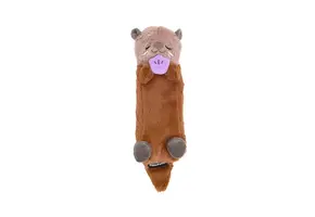 ZippyPaws Snooziez with Shhhqueakers – Otter