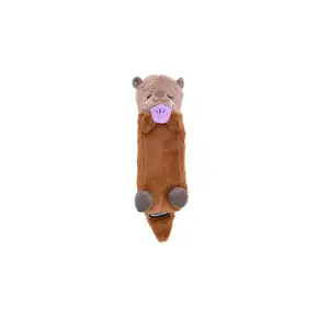 ZippyPaws Snooziez with Shhhqueakers – Otter