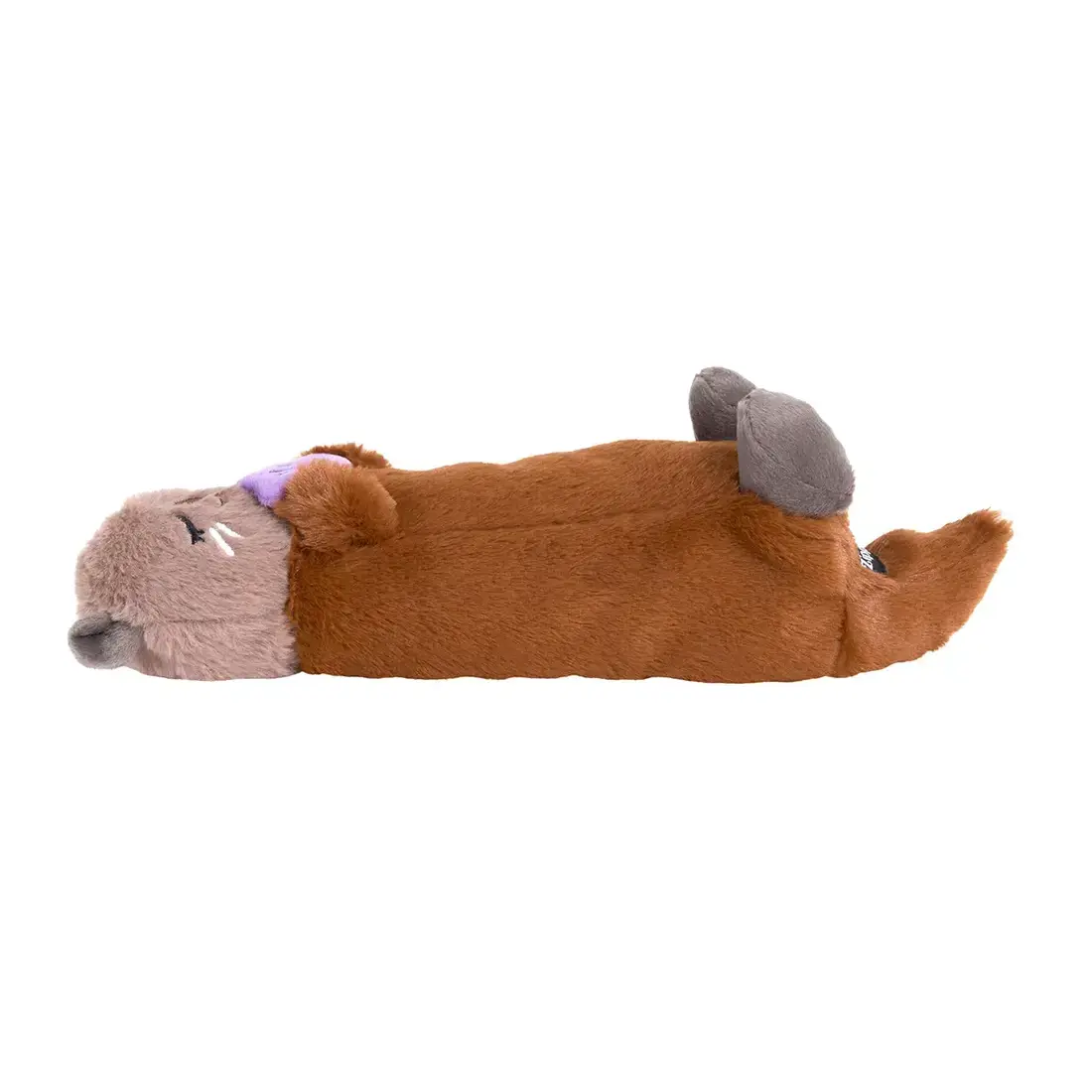 ZippyPaws Snooziez with Shhhqueakers – Otter