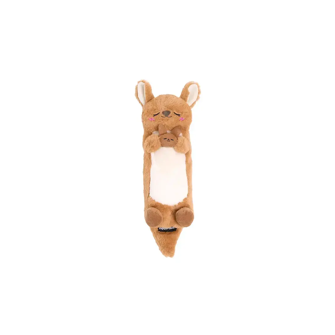 ZippyPaws Snooziez with Shhhqueakers – Kangaroo