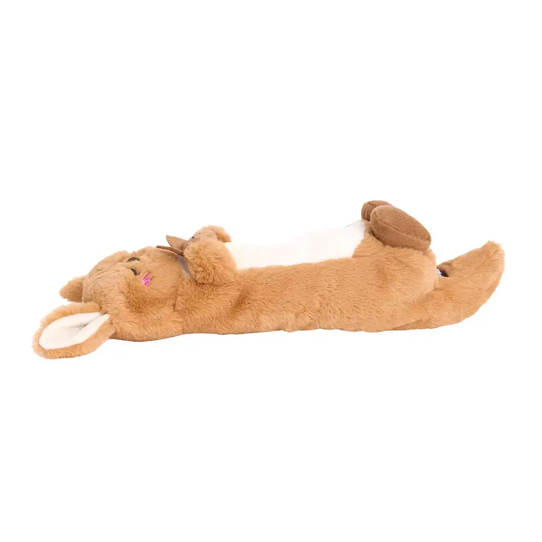 ZippyPaws Snooziez with Shhhqueakers – Kangaroo