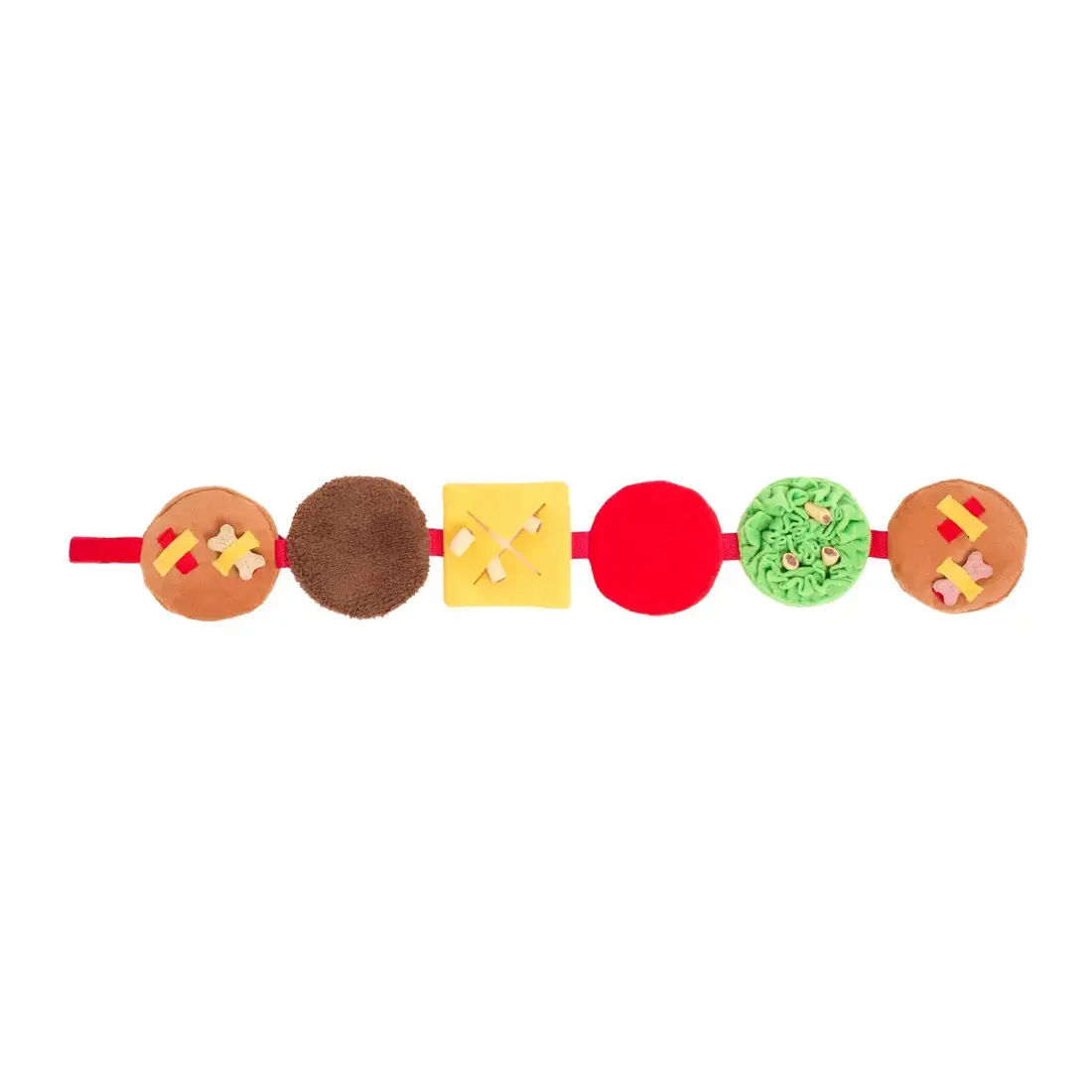 ZippyPaws Snufflerz Stacks Cheeseburger