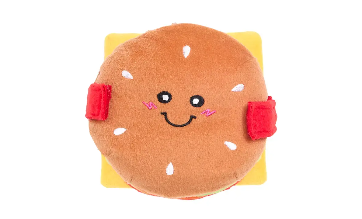 ZippyPaws Snufflerz Stacks Cheeseburger