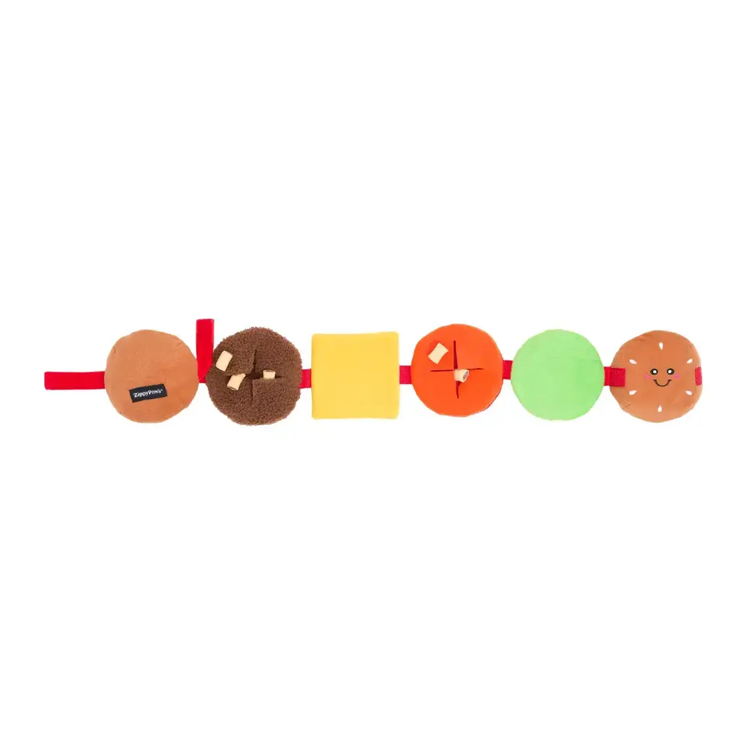 ZippyPaws Snufflerz Stacks Cheeseburger