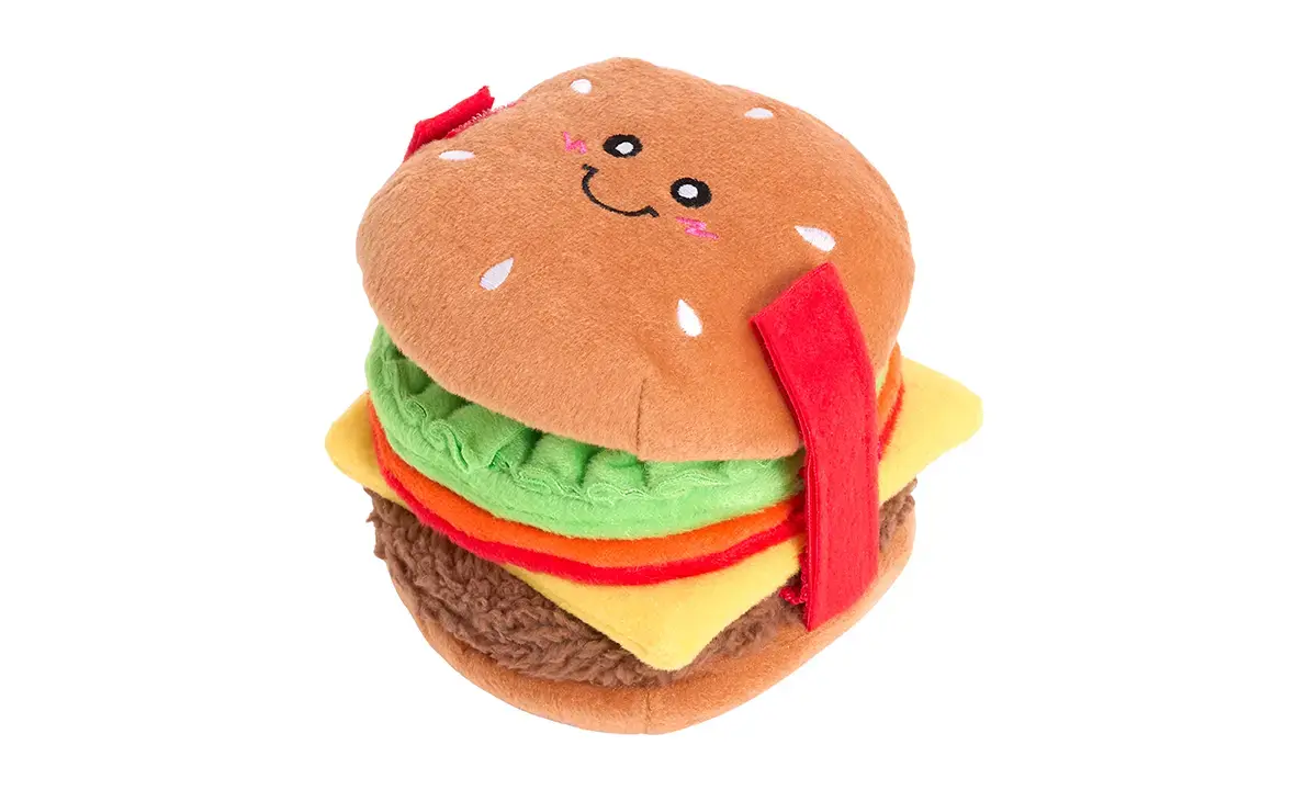 ZippyPaws Snufflerz Stacks Cheeseburger