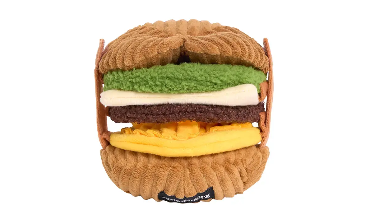 ZippyPaws Snufflerz Stacks Breakfast Sandwich