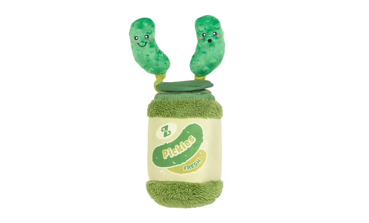 ZippyPaws Bungee Burrow Pickle Jar