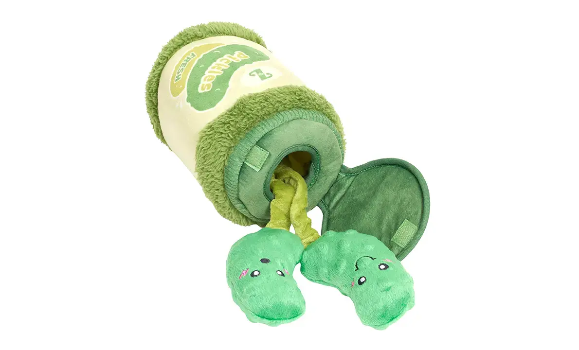 ZippyPaws Bungee Burrow Pickle Jar